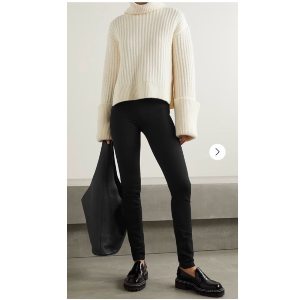 JOSEPH Stretch-Garbardine Leggings New Size 36